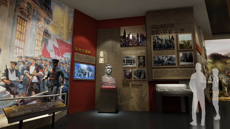 中展建设匠心打造龙泉驿区烈士陵园暨爱国主义教育基地展陈大厅项目